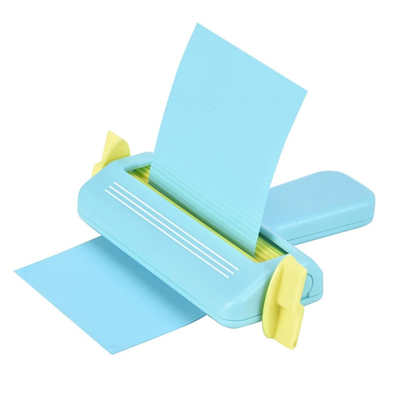 MiDube Paper Crimper Cyan Paper Quilling Craft Tools Plastic Wave Shape Making Tool Origami Craft DIY Quilling Supplies Handmade Art Paper Crafts for Holiday Cards, Home Decorations, School Gifts - Image 1
